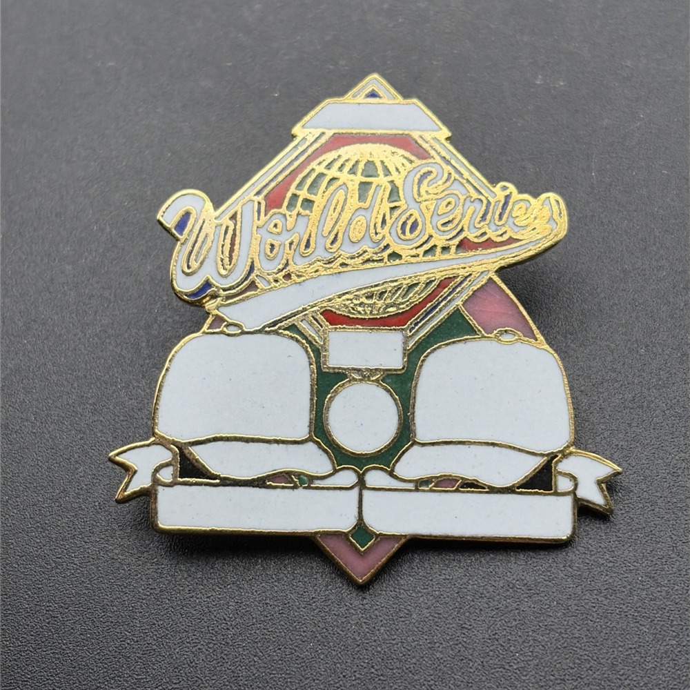 MLB Baseball World Series Peter David Blank Lapel Hat Pin